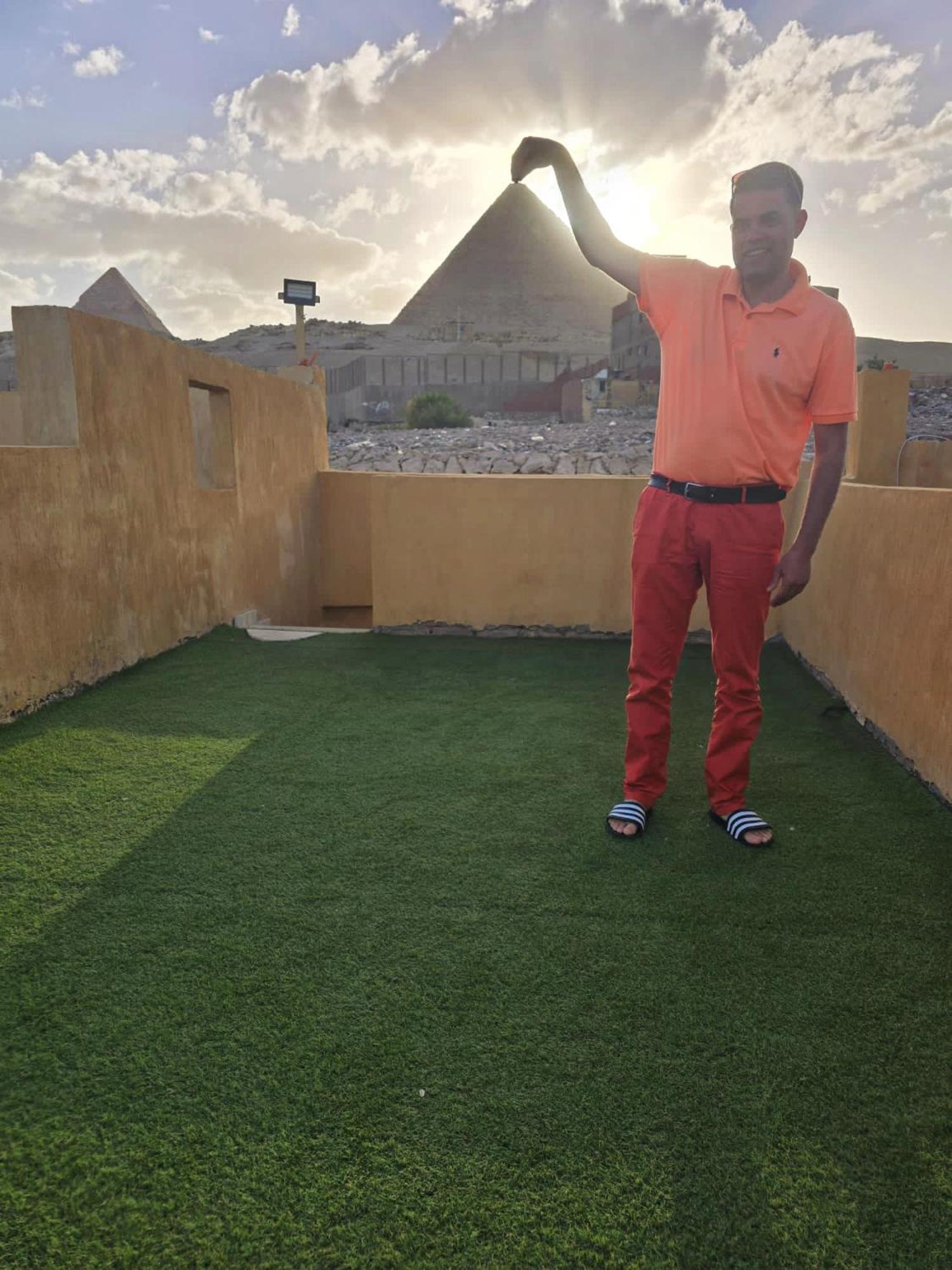 Sidi Hamad Pyramids View Kafret el-Gabal Exterior foto