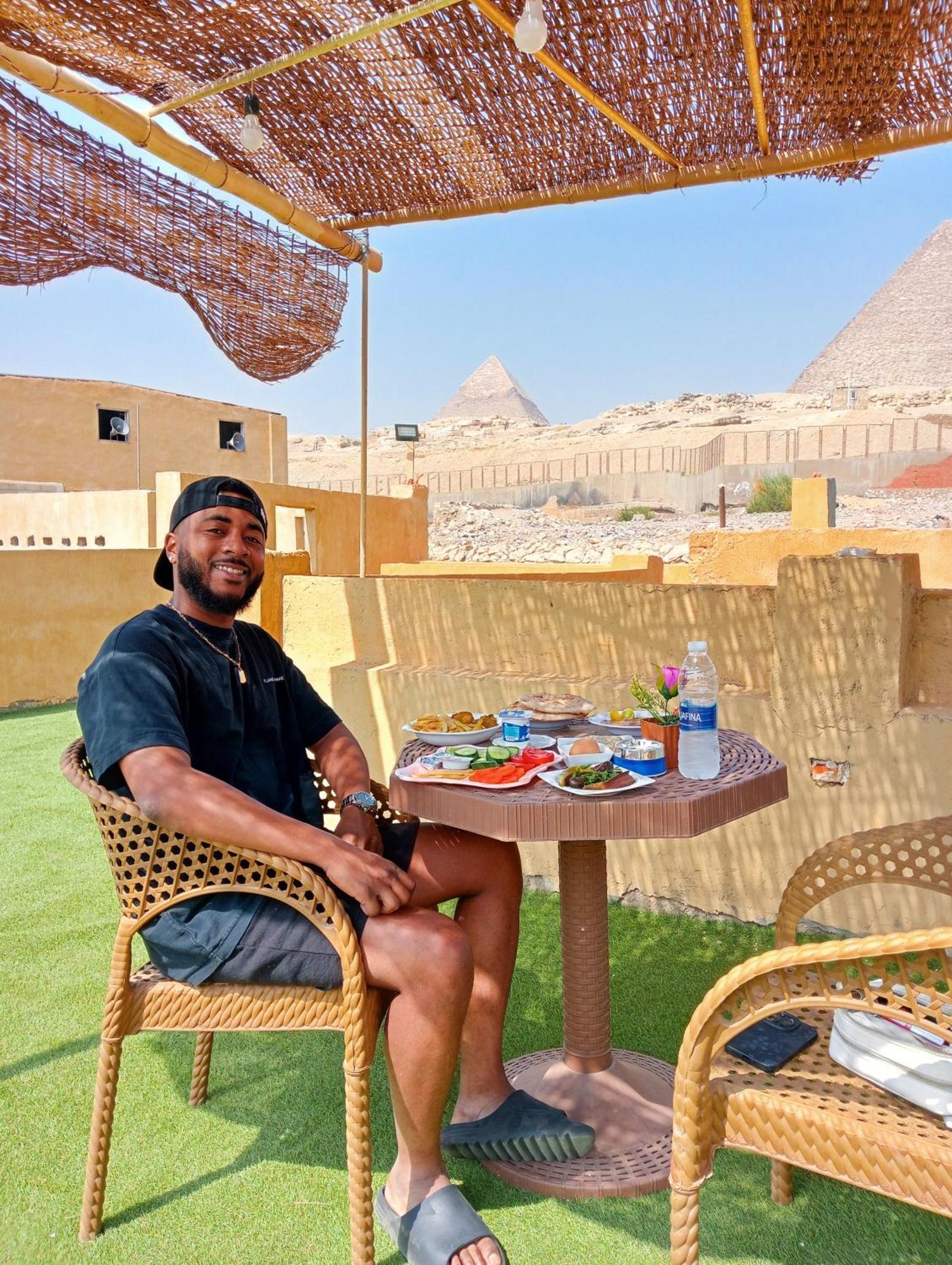 Sidi Hamad Pyramids View Kafret el-Gabal Exterior foto