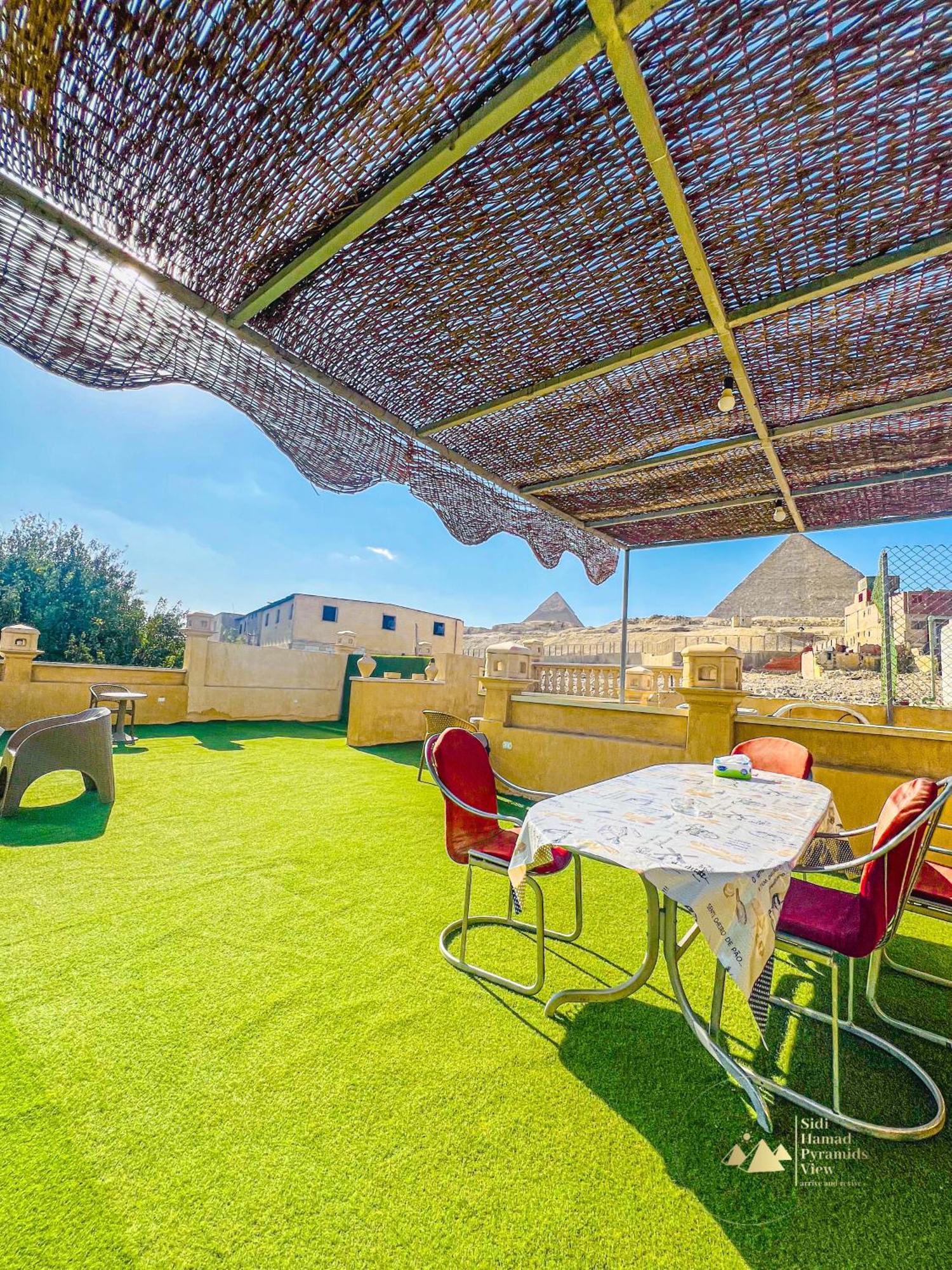 Sidi Hamad Pyramids View Kafret el-Gabal Exterior foto