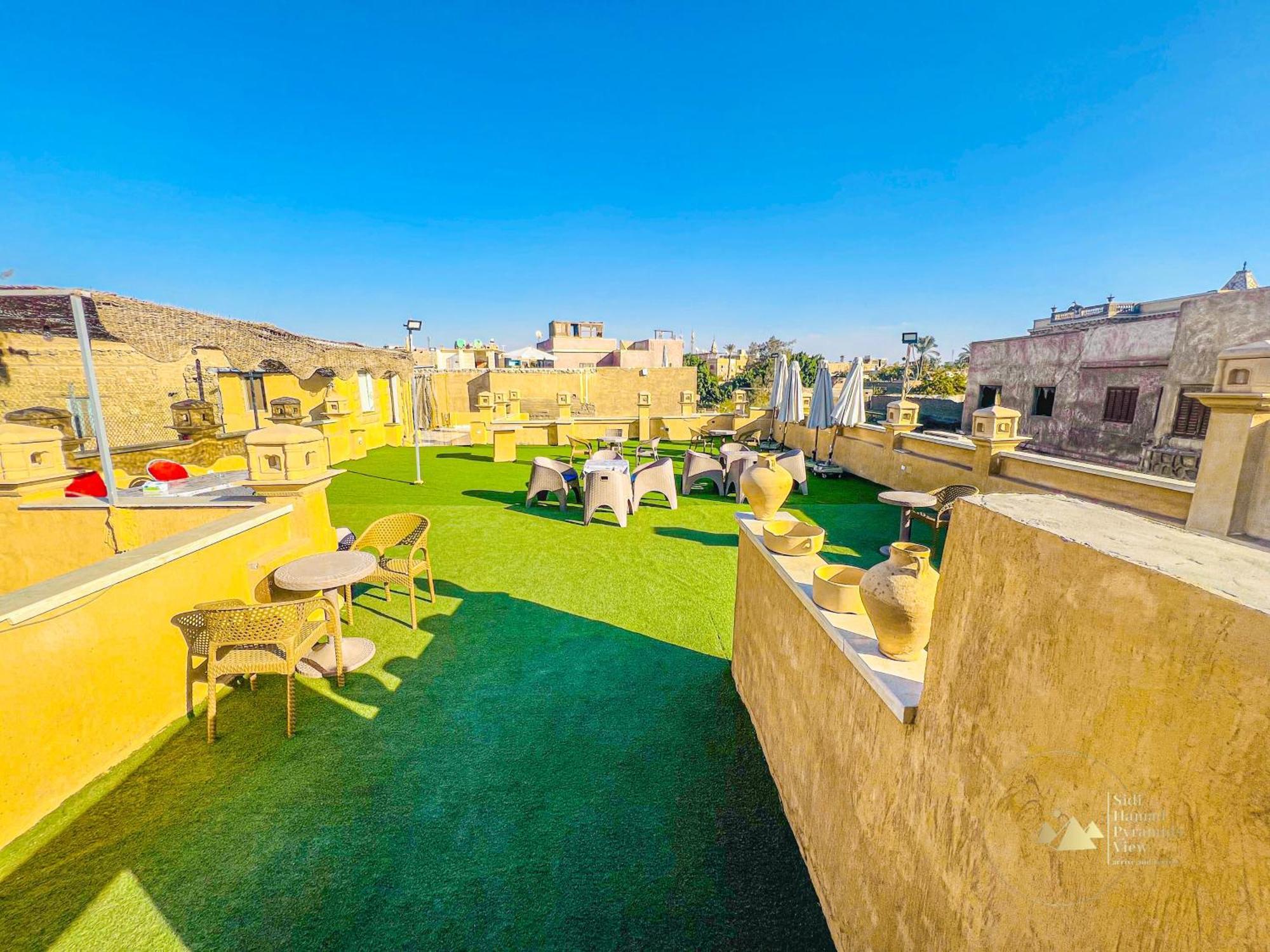 Sidi Hamad Pyramids View Kafret el-Gabal Exterior foto